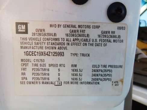 Used 2004 Chevrolet Silverado 1500 2WD Extended Cab image 16