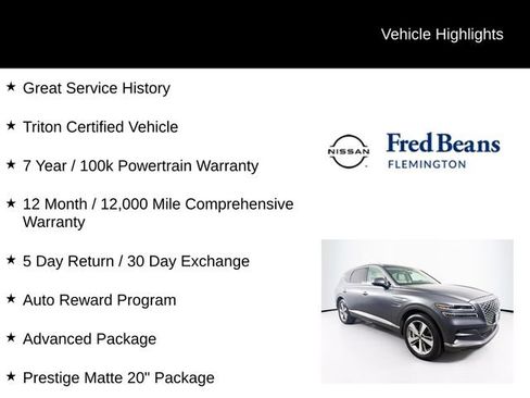 Used 2023 Genesis GV80 3.5T w/ Cargo Package AWD/4WD image 6