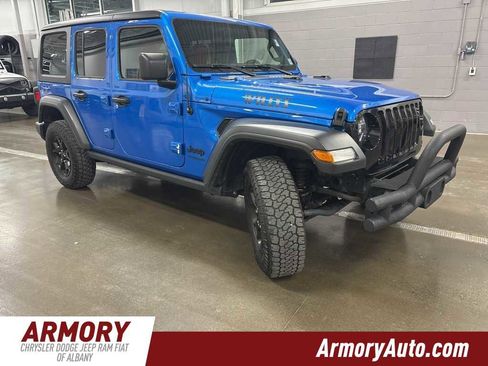 Used 2021 Jeep Wrangler Unlimited Sport image 3