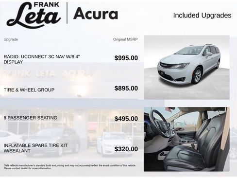 Used 2017 Chrysler Pacifica Touring-L w/ Tire & Wheel Group image 6