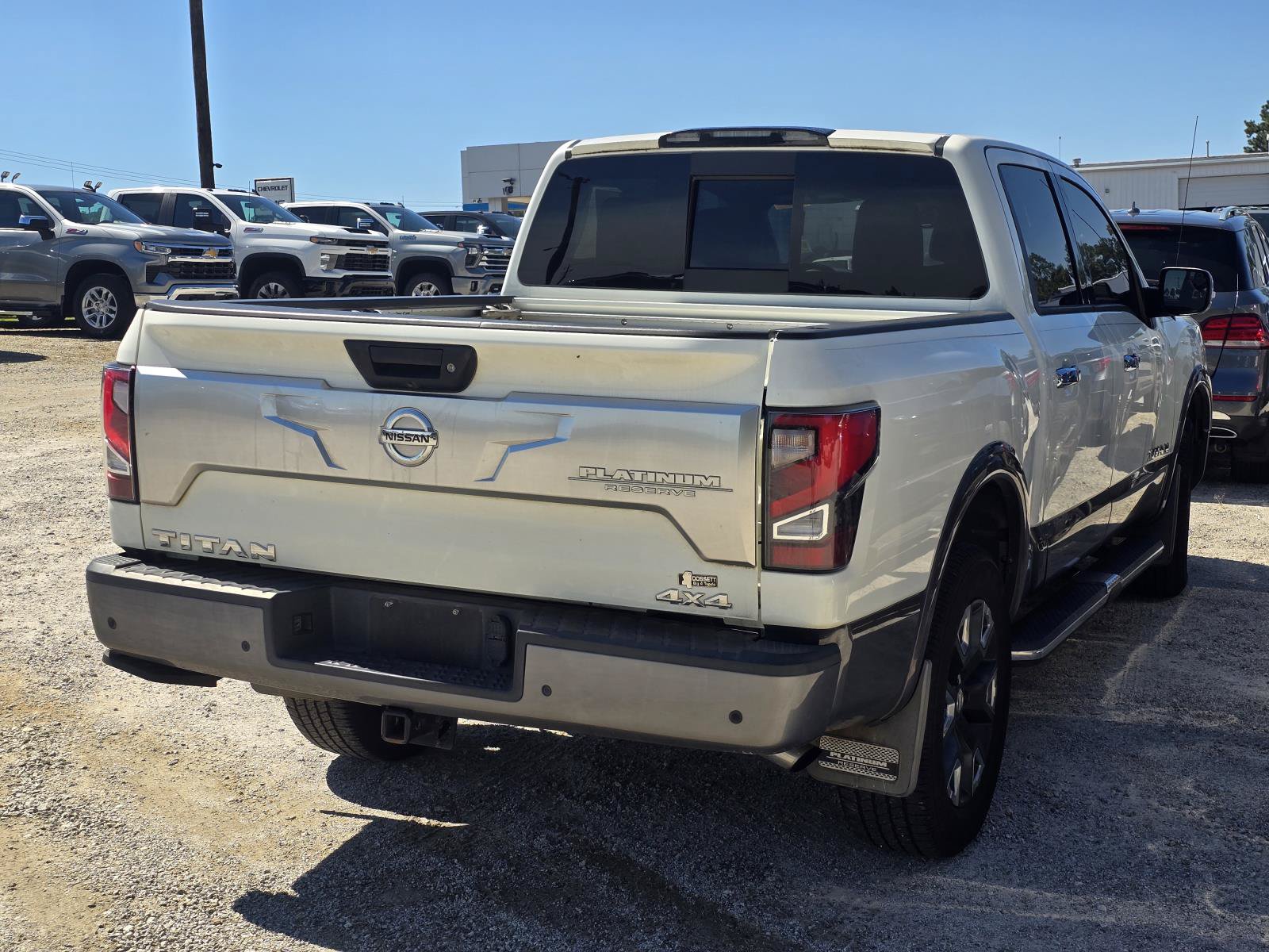 Used 2021 Nissan Titan Platinum Reserve w/ Moonroof Package AWD/4WD image 3