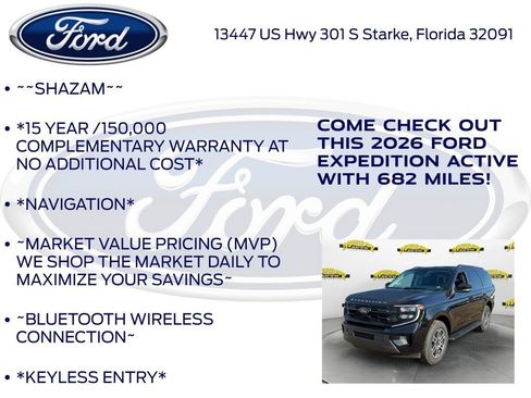 New 2026 Ford Expedition Active image 5