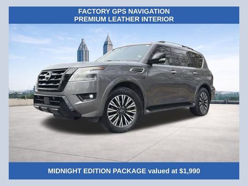 Used 2022 Nissan Armada SL w/ Midnight Edition Package image 1