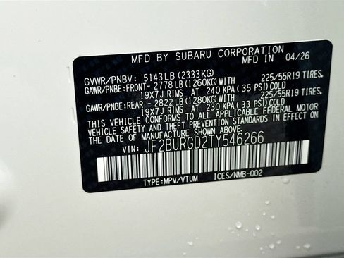 New 2026 Subaru Outback Limited XT AWD/4WD image 42