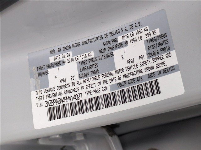 Used 2024 MAZDA MAZDA3 s FWD image 22