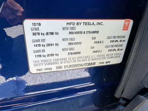 Used 2020 Tesla Model X Long Range AWD/4WD image 31