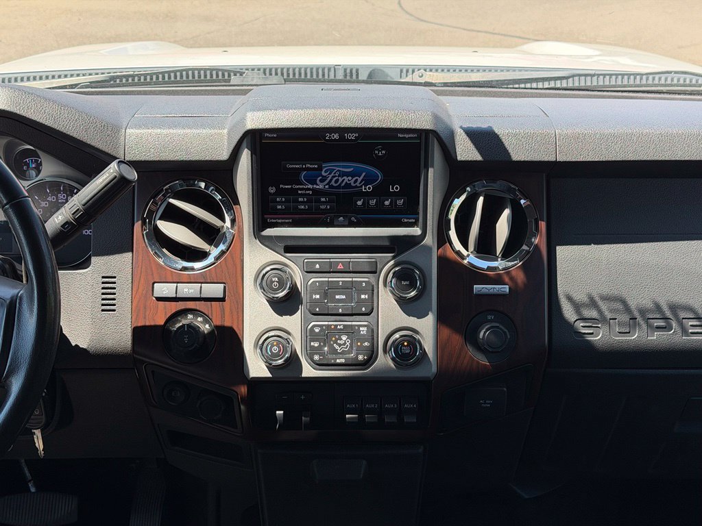 Used 2016 Ford F350 Lariat w/ Lariat Ultimate Package AWD/4WD image 14