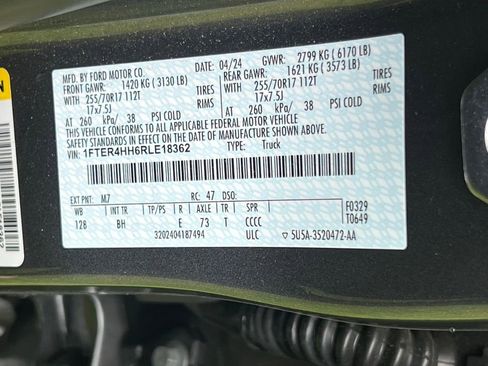 Used 2024 Ford Ranger XLT image 45