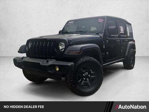 Used 2022 Jeep Wrangler Unlimited Sport AWD/4WD image 1