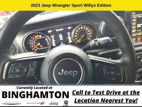 Used 2023 Jeep Wrangler Unlimited Sport AWD/4WD image 13