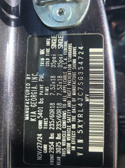 Used 2025 Kia Sorento S w/ Panoramic Sunroof Package FWD image 17