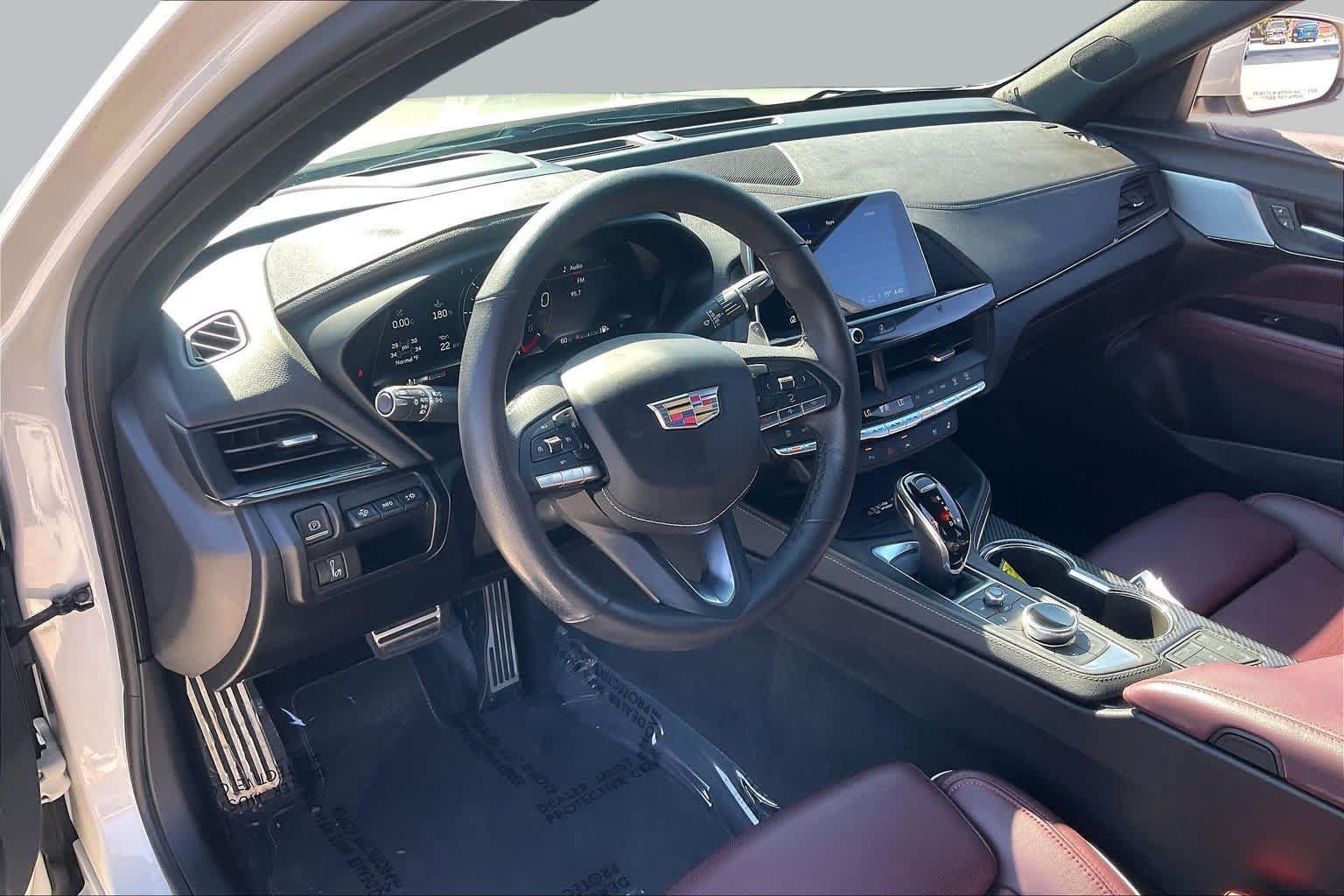 Used 2021 Cadillac CT4 V w/ Technology Package RWD image 16