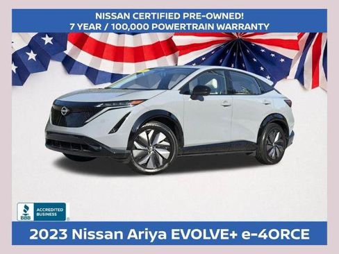 Certified 2023 Nissan Ariya AWD image 1