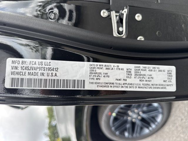 New 2026 Jeep Grand Wagoneer 4WD image 36