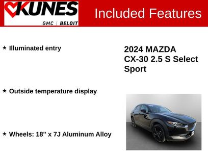 Used 2024 MAZDA CX-30 AWD 2.5 S w/ Select Sport Pkg