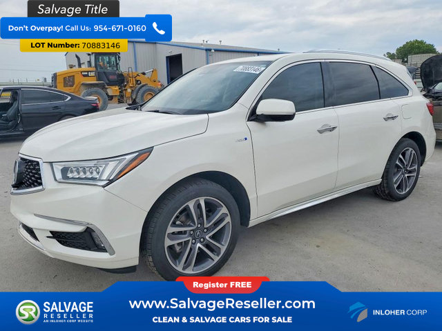 Used 2019 Acura MDX w/ Advance Package AWD/4WD image 1