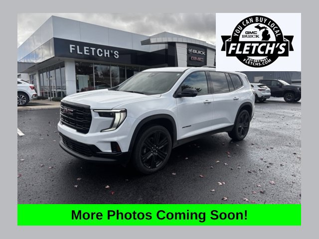 Used 2025 GMC Acadia Elevation w/ Black Edition AWD/4WD 360° Tour