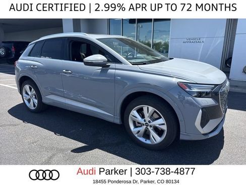 Used 2023 Audi Q4 e-tron Prestige w/ 20" Wheel Package AWD/4WD image 3