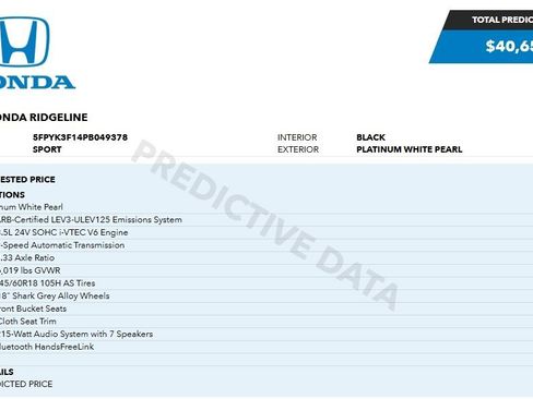 Used 2023 Honda Ridgeline Sport image 24