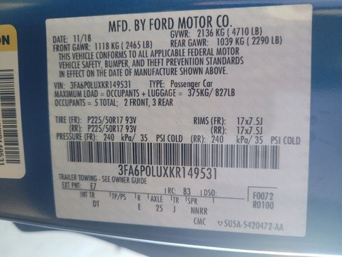 Used 2019 Ford Fusion SE image 33