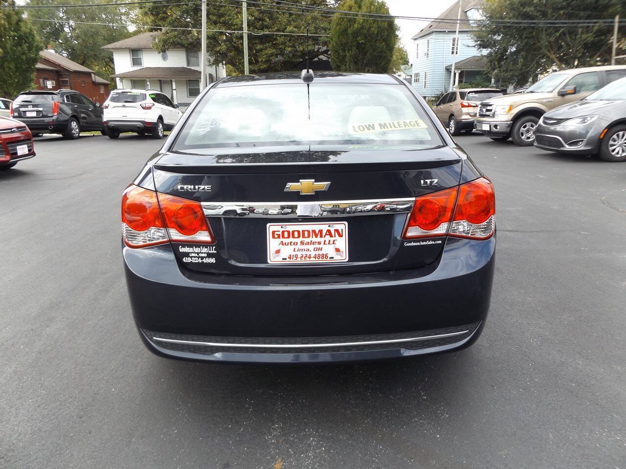 Used 2015 Chevrolet Cruze LTZ w/ Sun, Sound and Sport Package FWD image 7