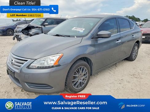 Used 2015 Nissan Sentra S FWD image 1