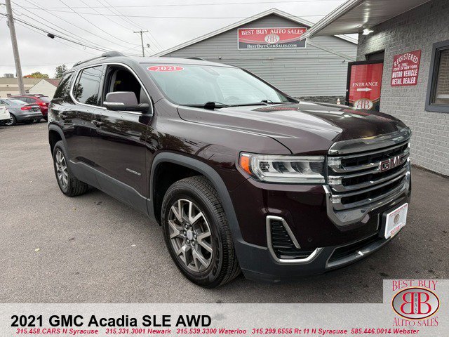 Used 2021 GMC Acadia SLE w/ Driver Convenience Package AWD/4WD image 1