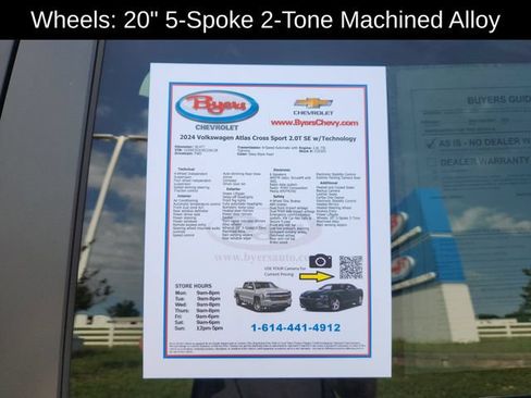 Used 2024 Volkswagen Atlas Cross Sport SE FWD image 12