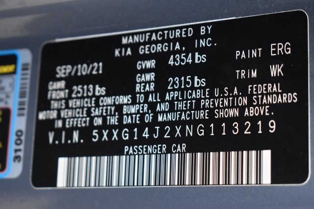Used 2022 Kia K5 LXS FWD image 14