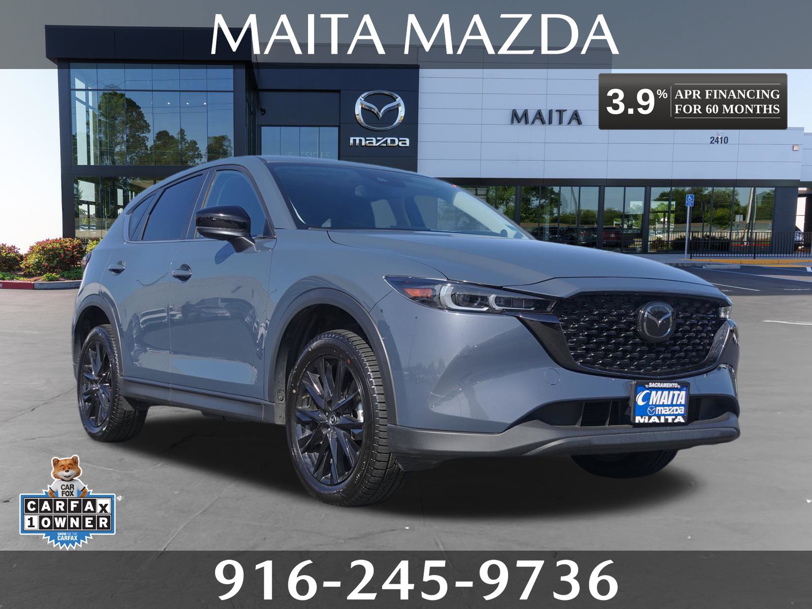 Certified 2025 MAZDA CX-5 Carbon Edition AWD/4WD 360° Tour