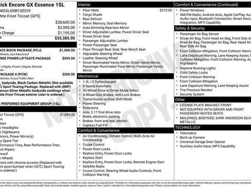 Used 2022 Buick Encore GX Essence w/ Experience Buick Package AWD/4WD image 31