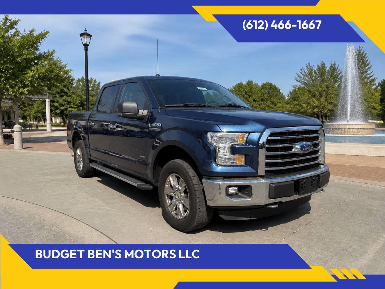 Used 2016 Ford F150 XLT w/ Equipment Group 302A Luxury AWD/4WD image 1