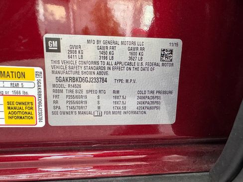 Used 2016 Buick Enclave Leather w/ Trailering Package FWD image 53