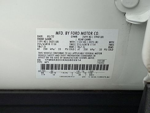 Certified 2022 Ford Explorer XLT w/ Equipment Group 202A image 29