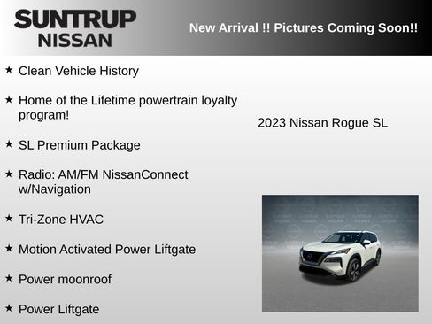 Used 2023 Nissan Rogue SL w/ SL Premium Package AWD/4WD image 6
