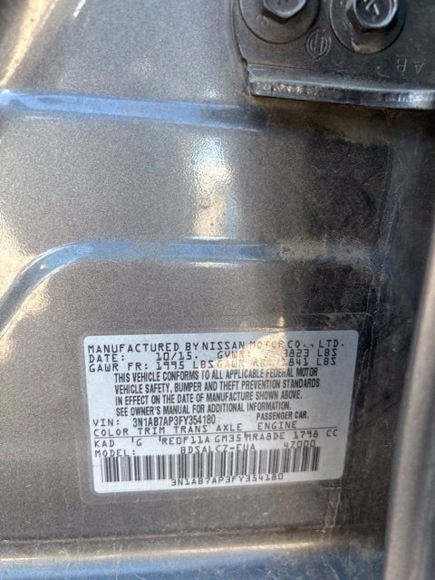 Used 2015 Nissan Sentra S FWD image 6