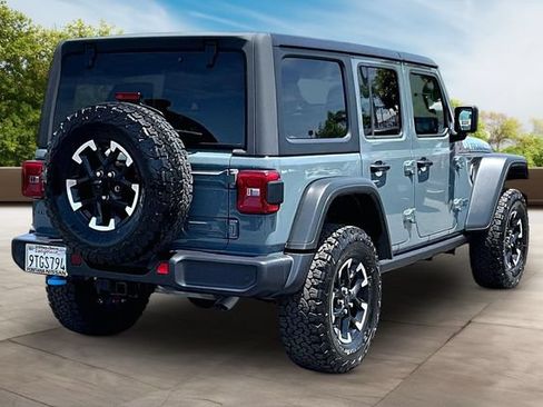 Used 2025 Jeep Wrangler Unlimited Rubicon 4xe w/ Safety Group AWD/4WD image 6