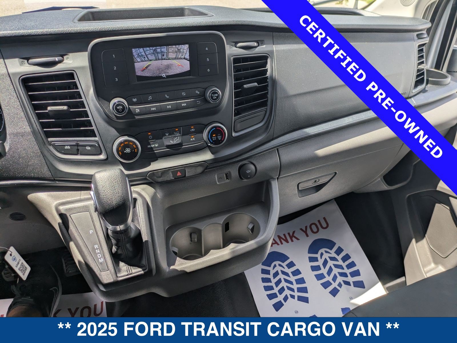 Certified 2025 Ford Transit 250 Low Roof w/ Exterior Upgrade Package RWD image 26