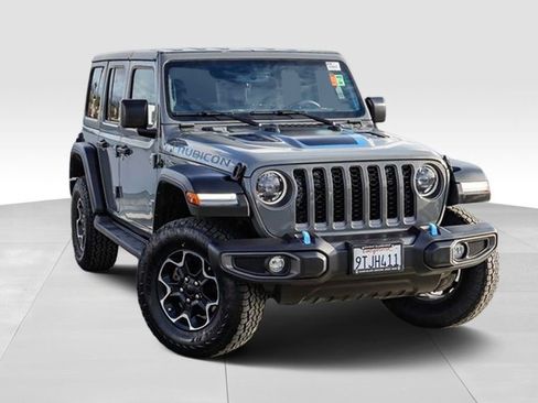 Used 2023 Jeep Wrangler Unlimited Rubicon 4xe w/ Cold Weather Group AWD/4WD image 2