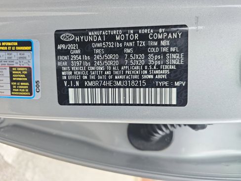 Used 2021 Hyundai Palisade Calligraphy w/ Cargo Package image 34