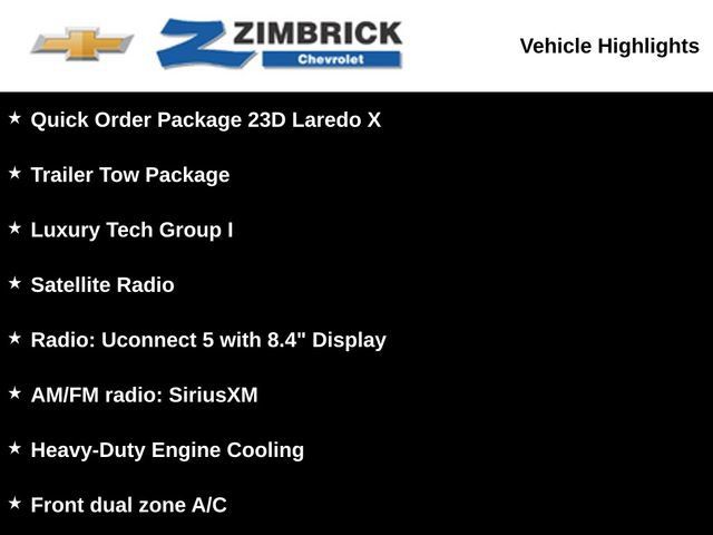 Used 2025 Jeep Grand Cherokee Laredo X w/ Luxury Tech Group I AWD/4WD image 5