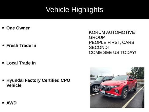 Certified 2023 Hyundai Tucson SEL w/ Convenience Package image 4