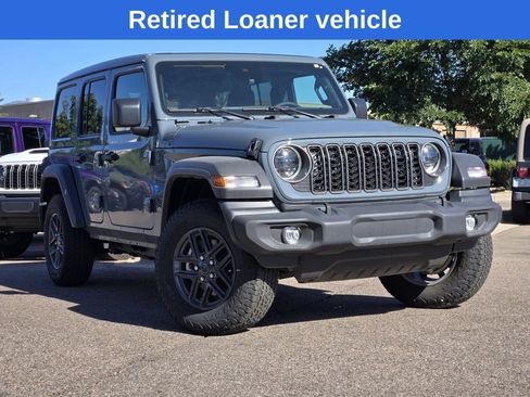 Used 2025 Jeep Wrangler Unlimited Sport AWD/4WD image 1