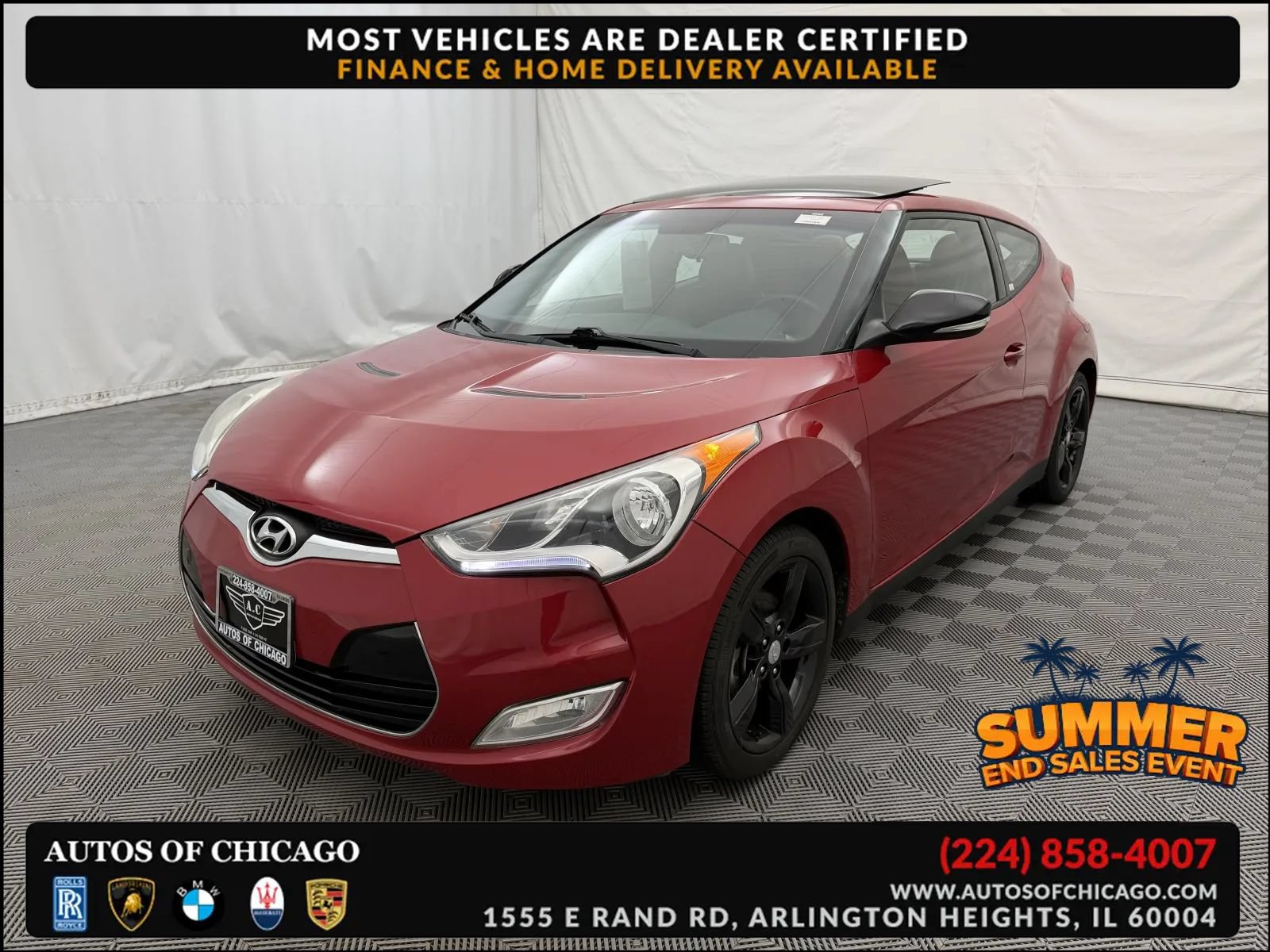 Used 2014 Hyundai Veloster w/ Style Package 02 FWD image 1