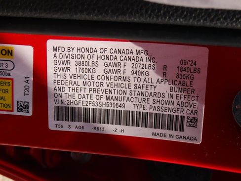 Used 2025 Honda Civic Sport image 29