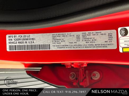 Used 2022 RAM 1500 TRX w/ TRX Level 2 Equipment Group image 52