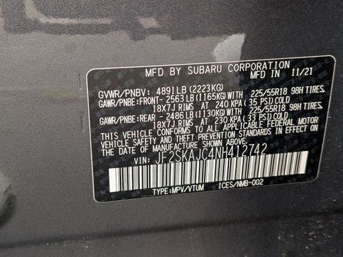 Used 2022 Subaru Forester Sport w/ Popular Package #2 AWD/4WD image 15