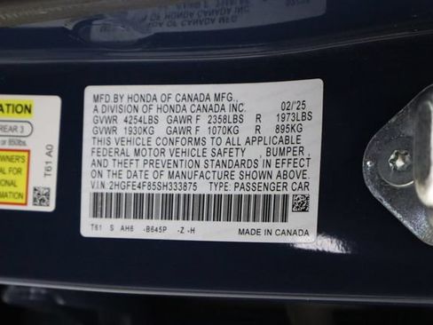 Used 2025 Honda Civic Sport Touring image 31