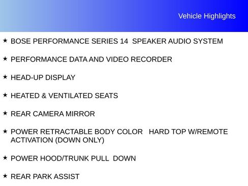Used 2024 Chevrolet Corvette Stingray Preferred Conv w/ Z51 Performance Package RWD image 7