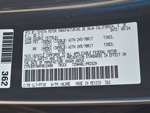 Used 2024 Toyota Tacoma SR5 RWD image 35